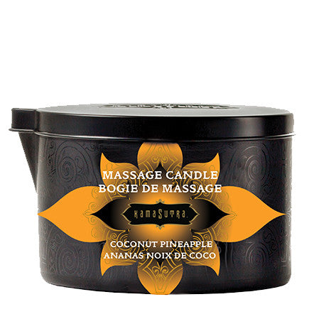 Kama Sutra: Coconut Pineapple Massage Oil Candle