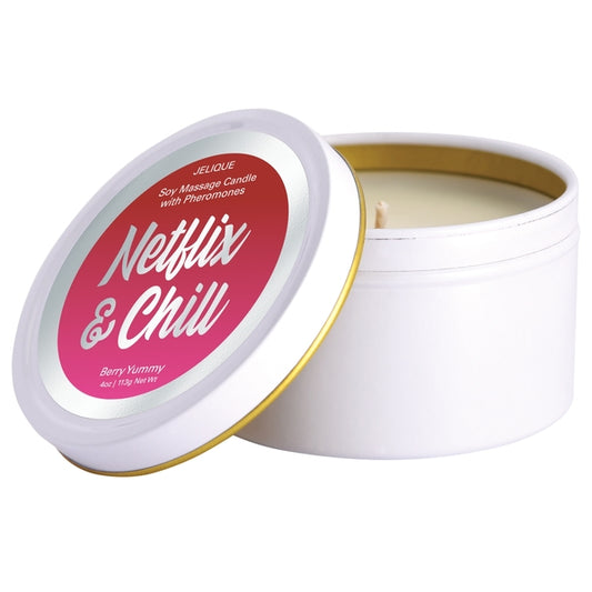 Netflix and Chill: Massage Oil Candle